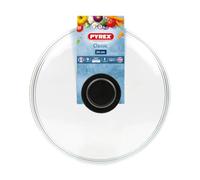 Pyrex Classic Kitchen Accessories Universal Glass Lid for Saucepans 24cm (Pack of 2)