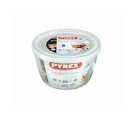 Pyrex Round Shape with lid, 1,6 Liter