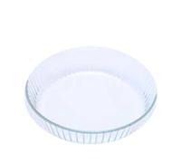 Pyrex flan dish Glass souffle quiche enjoy bake Cook cake pie Ramekin