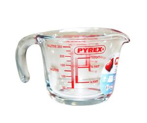 Pyrex Clic Measuring Jug Clear (250Ml)
