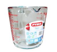 Pyrex Clic Measuring Jug Clear/red (0.5L)