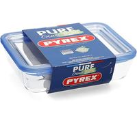 Pyrex Container with Glass Lid Rectangular Food Cook Storage store