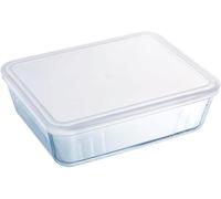 Pyrex Cook And Freeze Rectangular Disk With Lid 4L