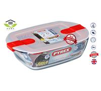 Pyrex Cook and Heat Rectangular Dish with Lid 350ml - [FC366]
