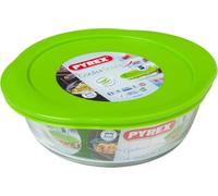 Pyrex Cook & Store Round Casserole Dish With Lid Oven Freezer - 1.1L