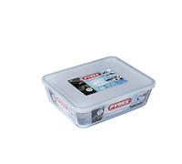 Pyrex Cook & Freeze Glass Dish with Lid 1.5L