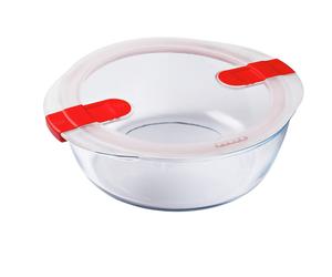 Pyrex Cook & Heat 2.3 Litre Round Glass Dish
