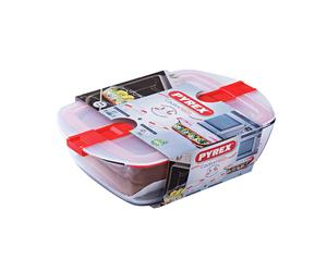 Pyrex Cook & Heat 2 Piece Rectangular Glass Dish Set