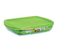 Pyrex Cook & Store Rectanglular Dish + Lid (28x20cm) 1.6L