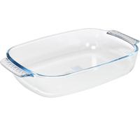 Pyrex Easy Grip 2.6L Glass Roasting Dish | Rectangular Oven Baking Roaster