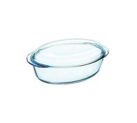 Pyrex Essentials Glass Oval Casserole Dish Clear
