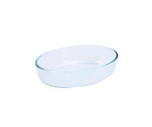 Pyrex Essentials Glass oval Roaster high resistance 26x18x6 cm, Mother-of-pearl