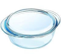 Pyrex Essentials Round Casserole 1.4L Lid Cooking Bakeware Dish Dinner Oven Party Food Cookware Kitchen Home