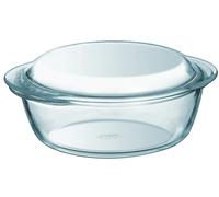 Pyrex Essentials Round Casserole Glass Dish With Lid