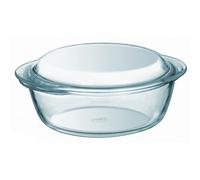 Pyrex Essentials Round Cerole Dish Transparent (1.6L)