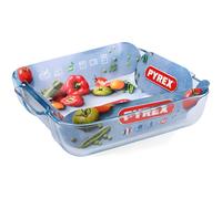 Pyrex Borosilicate Glass Square Roaster, 21x21cm