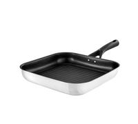 Pyrex Expert Grill 28 cm, Stainless Steel, Black and Grey