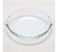 Pyrex Glass 1.1L Fluted Cake Dish With Handles