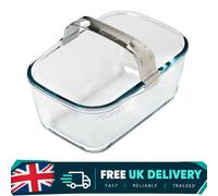 Pyrex Glass Baking Dish 20 x 14cm with Clip Handle for Air Fryers 1.5L