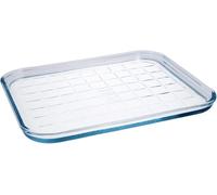 Pyrex Glass Baking Tray 350x260x20mm, Oven Dish, Scratch Resistant