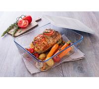 Pyrex Cook & Freeze Glass Dish with Lid 1.5L shop4world.com