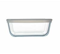 Pyrex Glass Dish Food Storage Baking Serving Dish with Plastic Lid Cook & Freeze