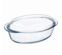 Pyrex Glass Oval Casserole Brown
