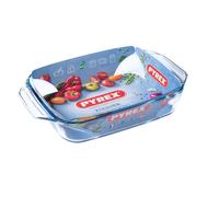 Pyrex 20cm Optimum Glass Roasting Dish - Size: 20 x 31cm - Wilko