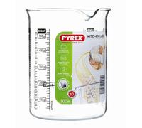 Pyrex 500 ml Kitchen Lab Measure and Mix Beaker, Multicolour