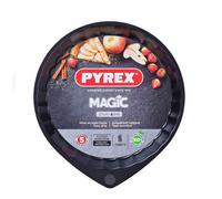 Pyrex Magic Non-Stick Flan Pan 27Cm Black