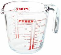 Pyrex Measuring Jug 500ml | Capacity 568ml / 20 ounce | P586, Multicolor