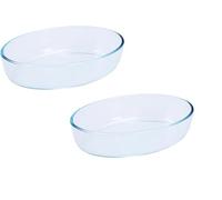 Pyroflam Glass Oval Roaster, 26cmx17cm