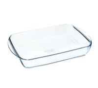 Pyrex Essentials Rectangular Roaster 40 x 20cm Glass Oven Dish Baking Lasagne