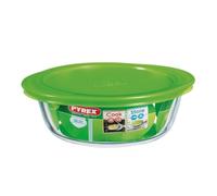 Pyrex Cook & Store Round Casserole Dish With Lid Oven Freezer - 1.1L