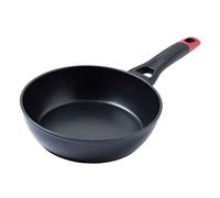 Pyrex Optima Deep Frying Pan - 26Cm - Aluminium Frying Pan With Soft Grip Handle - Suitable For Induction - Non-Stick Frying Pan