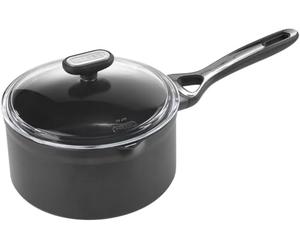 Pyrex Origin + Aluminium Saucepan with Lid 2.20 L/Diameter 18 cm