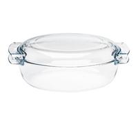 Pyrex Oval Glass Casserole Dish 4.5Ltr - [P591]