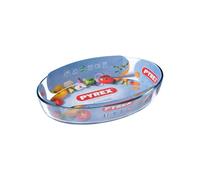 Pyrex 346B000 Glass Oval Roaster, 35x24 centimetre