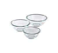 Pyrex Prepware 3-Piece Glass Mixing Bowl Set
