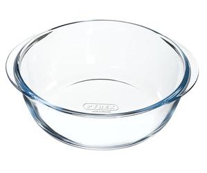 PYREX PREPWARE - Round Glass Dish 20 cm -1.1 L