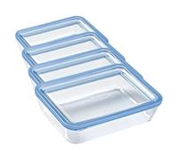 Pyrex Pure Glass Food Storage Container 0.8Ltr (Pack of 4)