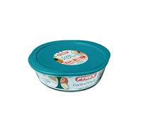 Pyrex Cook & Store Round Casserole Dish With Lid Oven Freezer - 2.3L