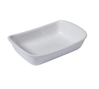 Pyrex Rectangular 6430 Supreme Saucepan, Ceramic, White