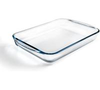 Pyrex Rectangular Glass Roasting Dish 40 x 27 cm, Oven & Microwave Safe, Clear