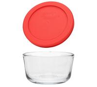 Pyrex Simply Store Meal Prep Glass Food Storage Container (1-Cup, BPA Free Lid, Oven Safe)