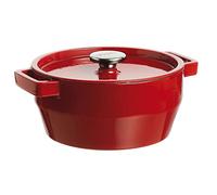 PYREX Slow Cook 4936877 Casserole Pan Round 3.6 L Cast Stainless-Steel Red
