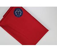 Pyrhan Ltd, 96” Wide Sheeting Red Fabric by The Metre UK, 68 Pick Cotton Fabric Material for Sewing, Dressmaking, Upholstery, Curtain, Craft & Lining Projects (Red)