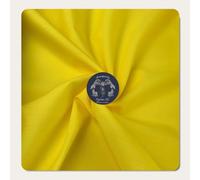 Pyrhan Poplin Poly cotton | Fabric Per Metre UK Cotton for Sewing | Black Canvas Fabric | Cotton Roll | White Lining Fabric | Cotton Sheeting Fabric | Black Material Fabric | Blue Felt Fabric (Yellow)