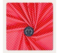 PYRHAN Polka Dot Fabric by the Metre UK - 45 Inch Wide Polycotton Print for Dressmaking, Quilting & Sewing - Cotton Blend Material for Crafting, Curtain Fabric, Floral & Spotty Dress Fabric.