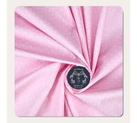 PYRHAN Polka Dot Fabric by the Metre UK - 45 Inch Wide Polycotton Print for Dressmaking, Quilting & Sewing - Cotton Blend Material for Crafting, Curtain Fabric, Floral & Spotty Dress Fabric.